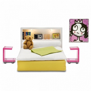 Мебель для домика из серии Стокгольм – Спальня (Lundby, LB_60904700)